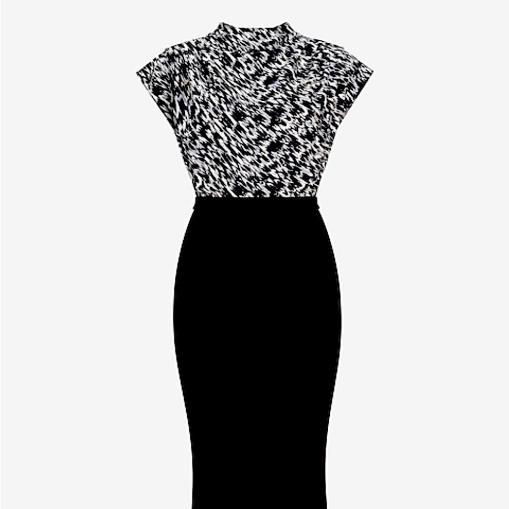 A beautiful dress from express. I would say this dress can fit like a glove